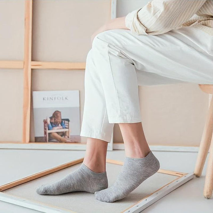 10 paia di articoli corti casual traspiranti da uomo