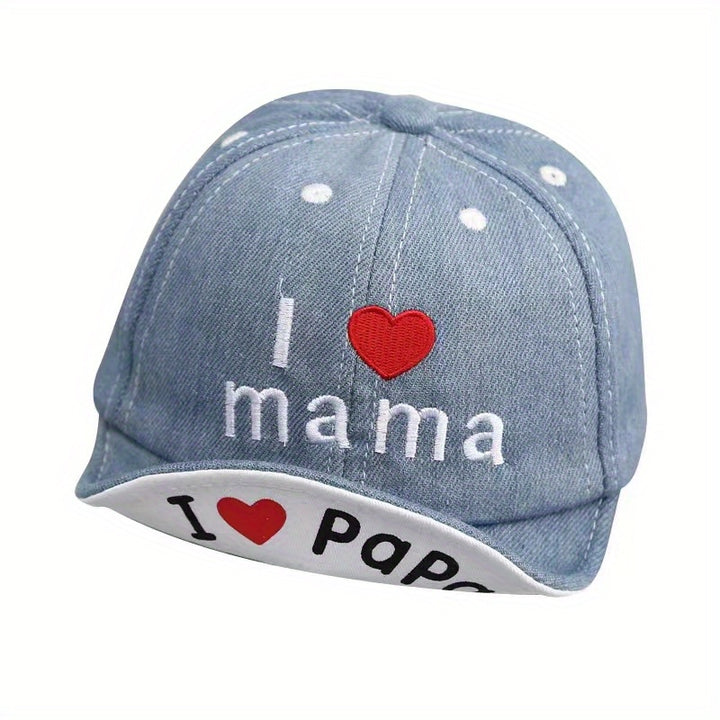 Cappellino  in denim per bambini