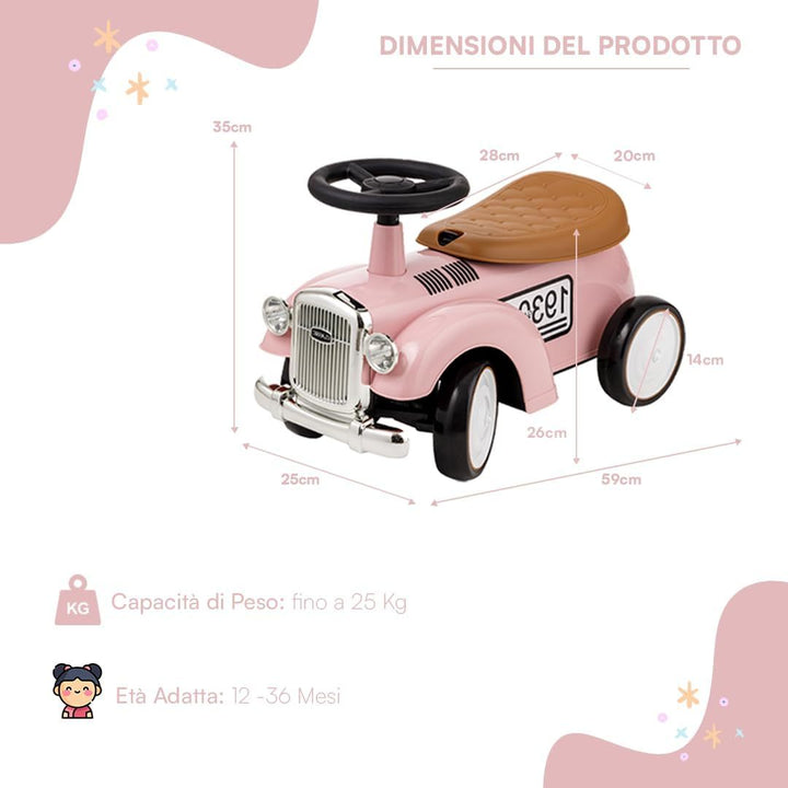 Macchina giocattolo per 12-36 mesi