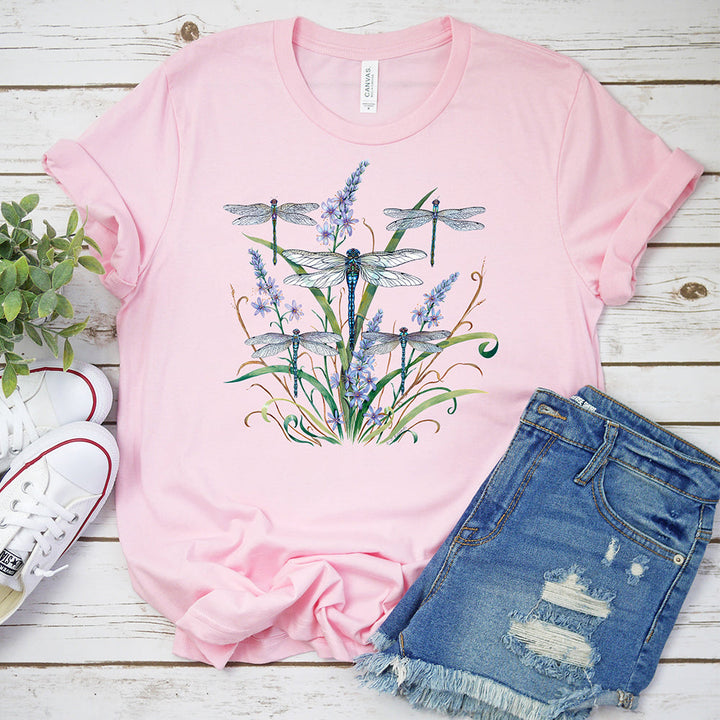 T-shirt primaverile  in pizzo