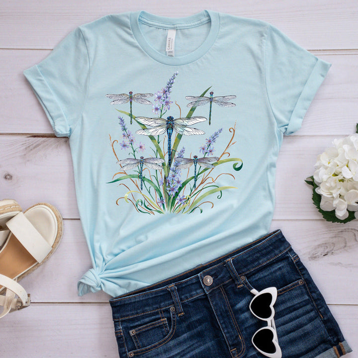 T-shirt primaverile  in pizzo