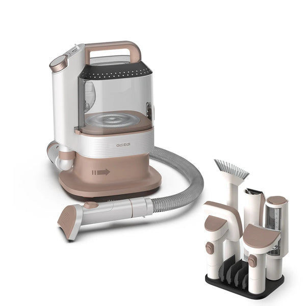 Aspirapolvere  per la toelettatura di cani e gatti  tutto in uno