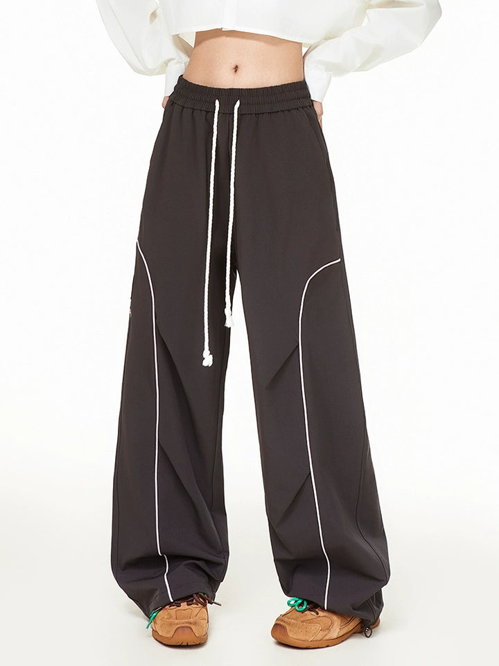 Pantaloni da jogging con coulisse e vita elastic