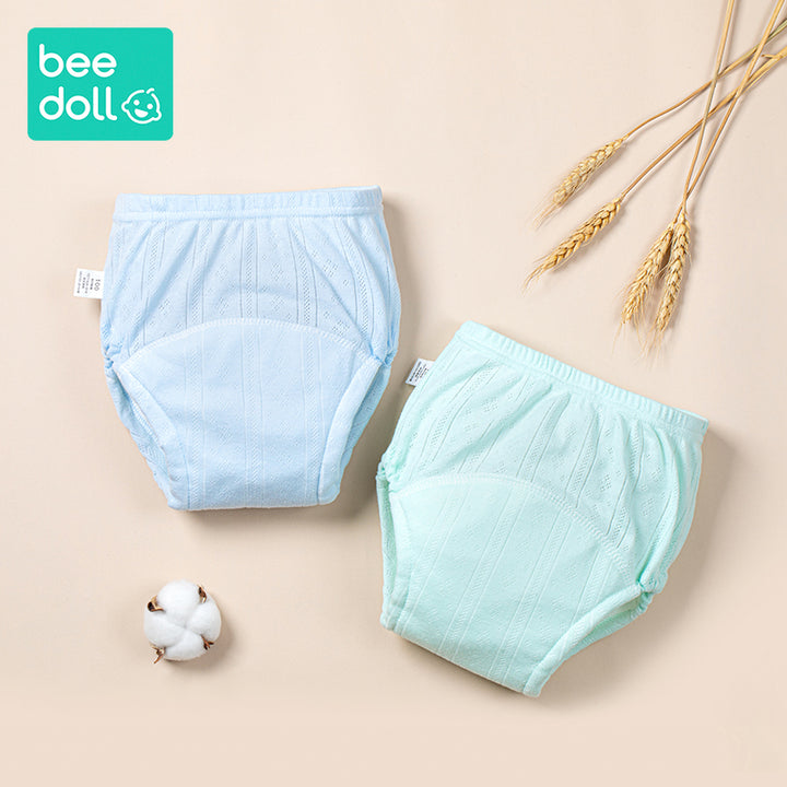Mutandine per l'addestramento al vasino per bambine, estive, da uomo, per bambini, anti-urina, per bambini, pantaloni per pannolini ad anello, gadget utile