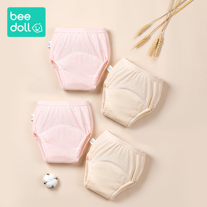 Mutandine per l'addestramento al vasino per bambine, estive, da uomo, per bambini, anti-urina, per bambini, pantaloni per pannolini ad anello, gadget utile