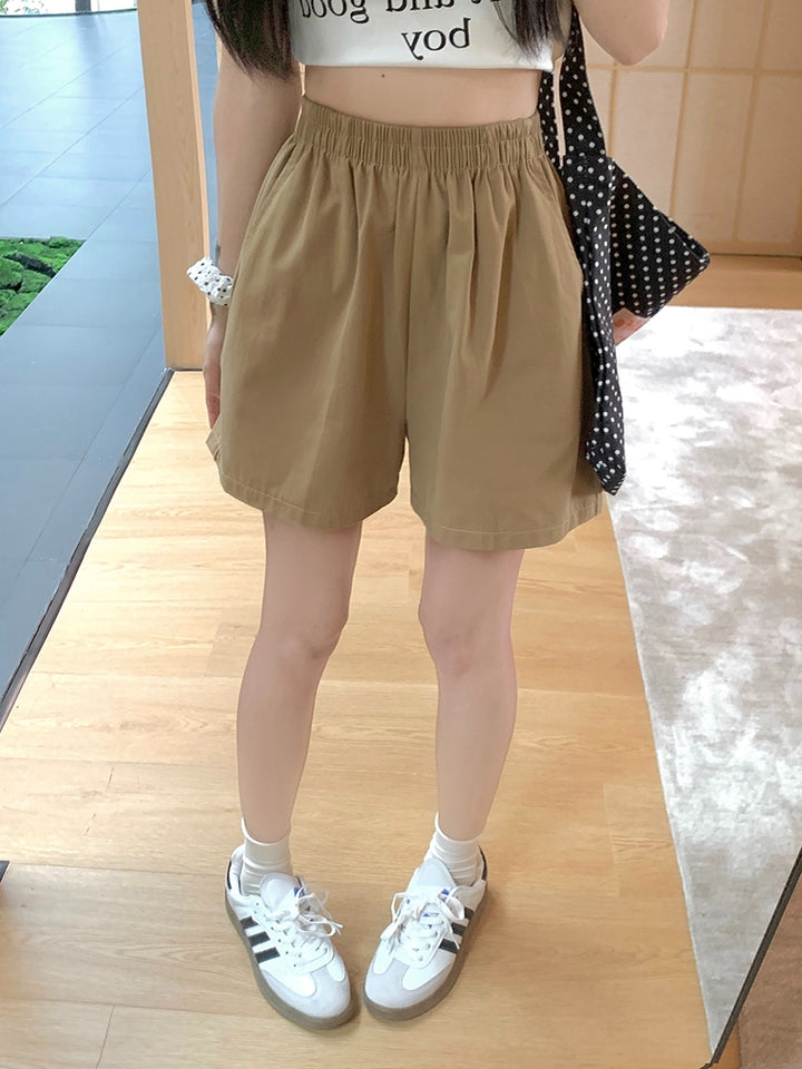 Abbigliamento da donna taglie forti, abbigliamento da lavoro snellente da donna taglie forti, pantaloncini da donna estate 2025, nuovi arrivi, pantaloni casual stile K, pantaloni larghi a gamba larga 