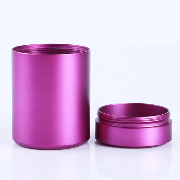 Mini contenitore in metallo per tè in acciaio inossidabile, piccolo contenitore portatile da viaggio per zucchero e caffè, organizer per la casa.