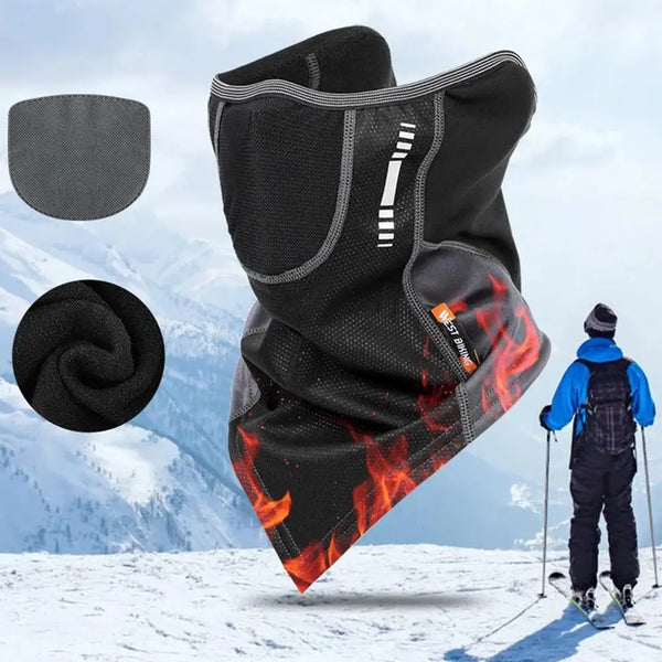 Scaldacollo donna sciarpa invernale riflettente antivento
