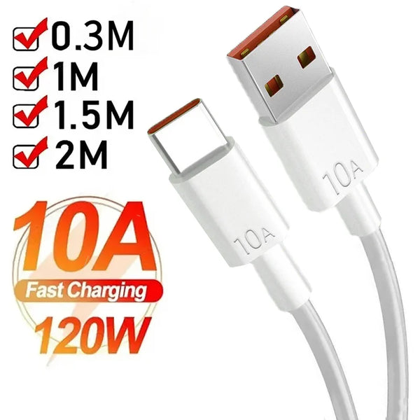 Cavo USB di tipo C universale da 120 W e 10 A
