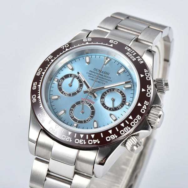 Orologi VK63 da uomo  impermeabili con vetro in zaffiro