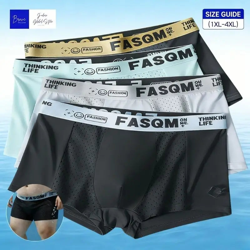 Boxer Traspiranti in  Seta di Ghiaccio