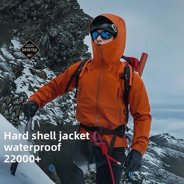 Giacca rigida impermeabile  trekking  e alpinismo