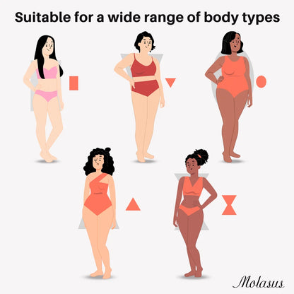 Body modellante senza cuciture per donna