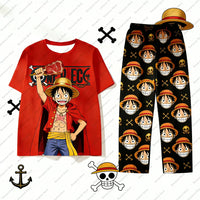 Completo Luffy in Seta