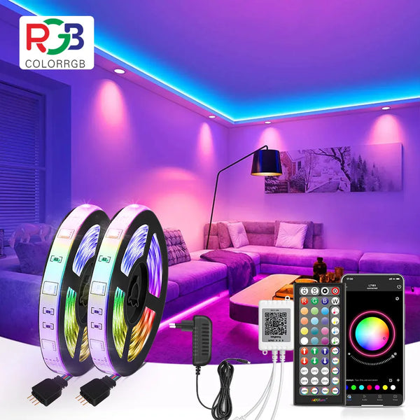 (Spina UE) Striscia LED RGB Sincronizzazione musicale