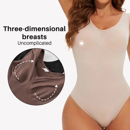 Body modellante senza cuciture per donna