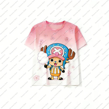 Completo Luffy in Seta