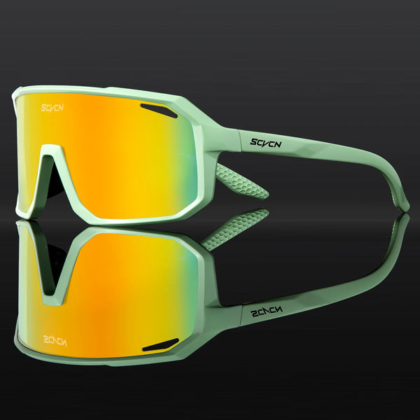 SCVCN Nuovi occhiali da ciclismo per uomo e donna, occhiali da sole UV400, occhiali da sole per MTB, occhiali da sole per ciclismo, equitazione, escursionismo