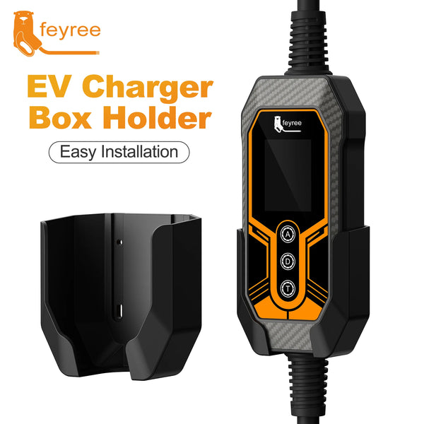 Supporto per caricabatterie EV feyree, gancio ad alta resistenza, facile da installare, montaggio a parete fisso per caricabatterie EV portatile 7KW 11KW EVSE