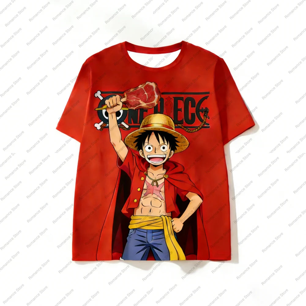 Completo Luffy in Seta