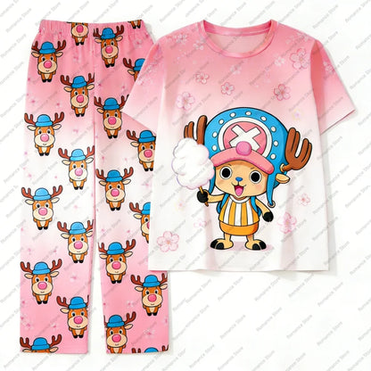 Completo Luffy in Seta