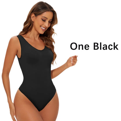 Body modellante senza cuciture per donna