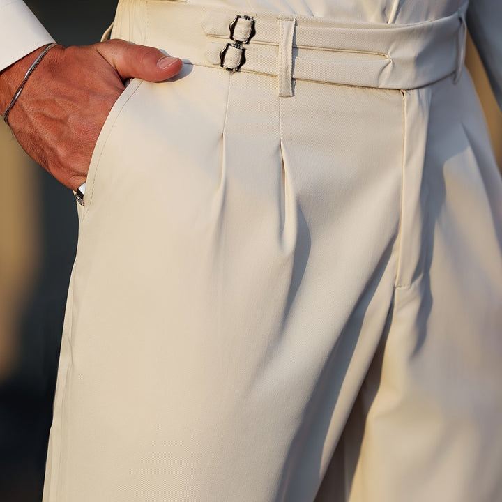 Pantaloni  beige da uomo - Vestibilità rilassata