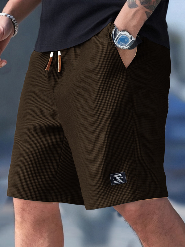 Pantaloncini  leggeri da uomo con vita regolabile