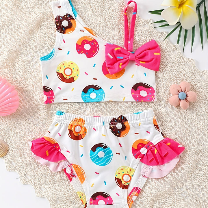 Bikini Tankini con stampa fenicotteri